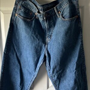 American Eagle Outfitters Men's Classic Blue Straight Jeans